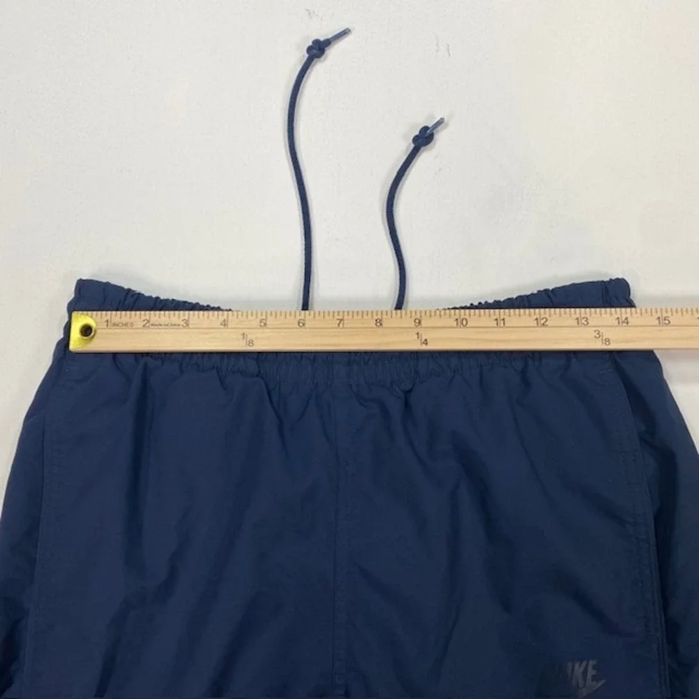 Nike‎ Sportswear Navy Blue Track Pants Men's Medium Elastic Waist Drawstring